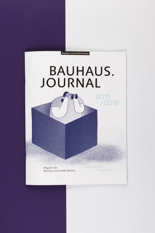 BAUHAUS.JOURNAL<br><br>
2015 / 2016<br>Annual magazine<br>of the<br>Bauhaus-Universität Weimar